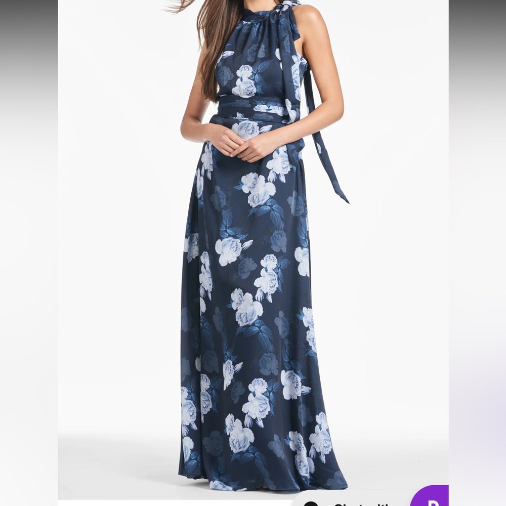 Sachin + Babi Midnight Kayla Gown Size 8